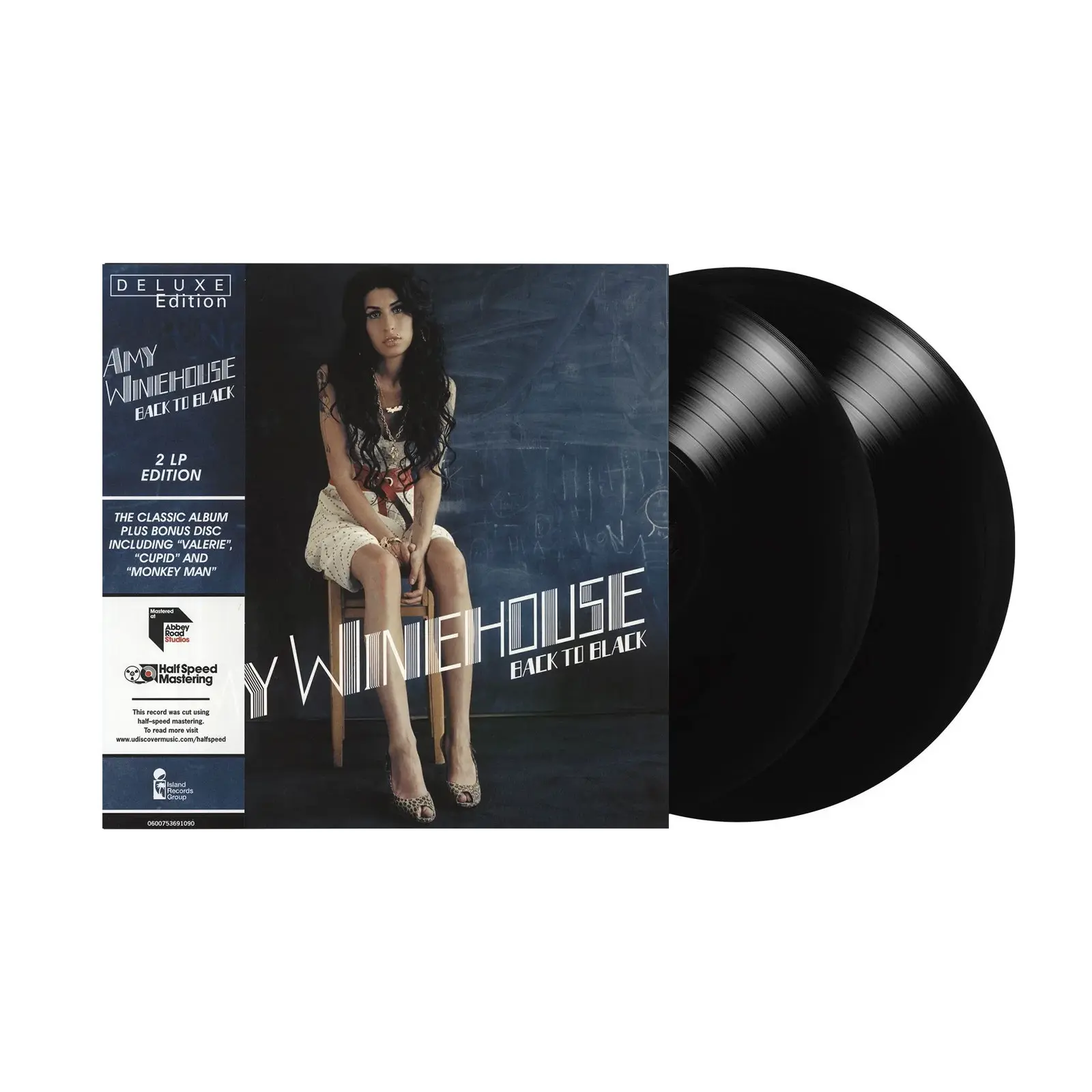 AMY WINEHOUSE – BACK TO BLACK / DELUXE EDITION – ABBEY ROAD HALF SPEED REMASTERED EDITION (2LP)